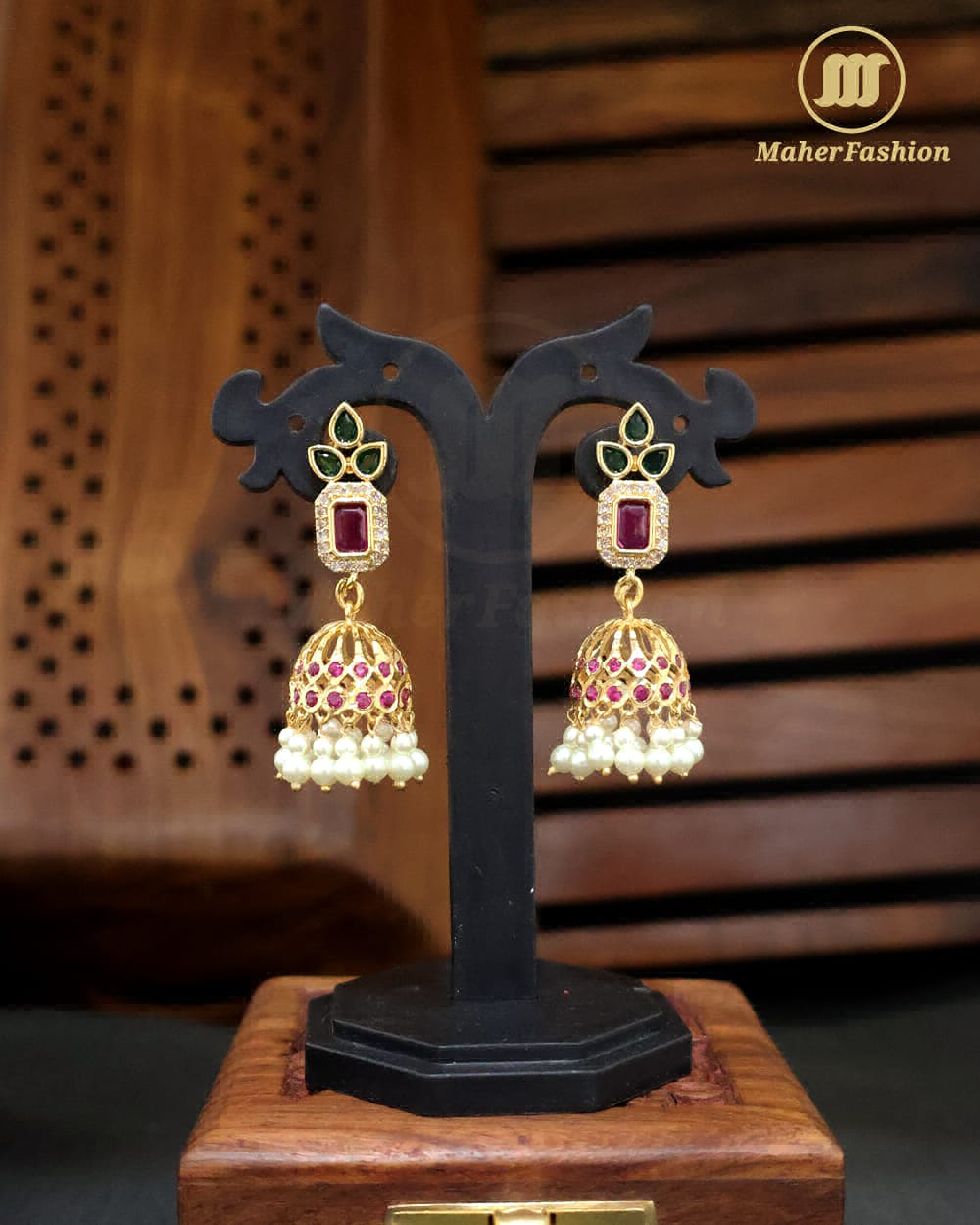 Nath Design Traditional Zumki For All Occation _Online _MaherFashion_Mumbai